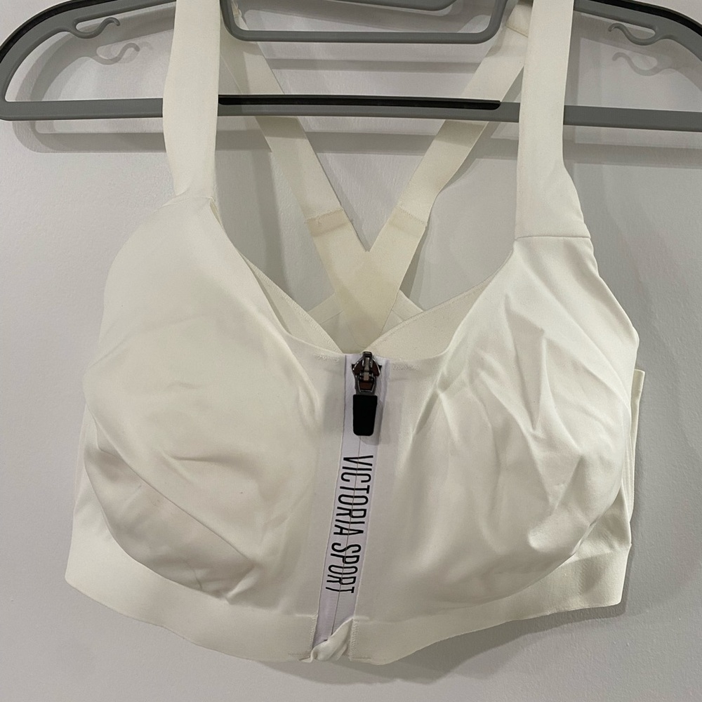 White Sports Bra for Comfort and Support